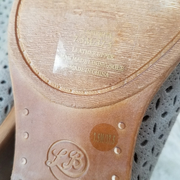 Lucky Brand Perforated Ankle Booties - Picture 7 of 7